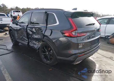 2025 Honda Cr-V Hybrid Sport z USA, uszkodzony, nr VIN 5J6RS5H57SL005142